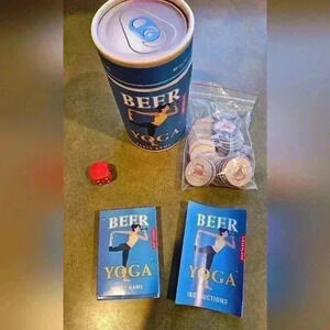 Kikkerland‎ Beer Yoga Interactive Adult Card Game